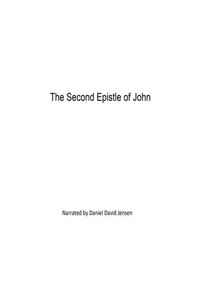 cover image of The Second Epistle General of John